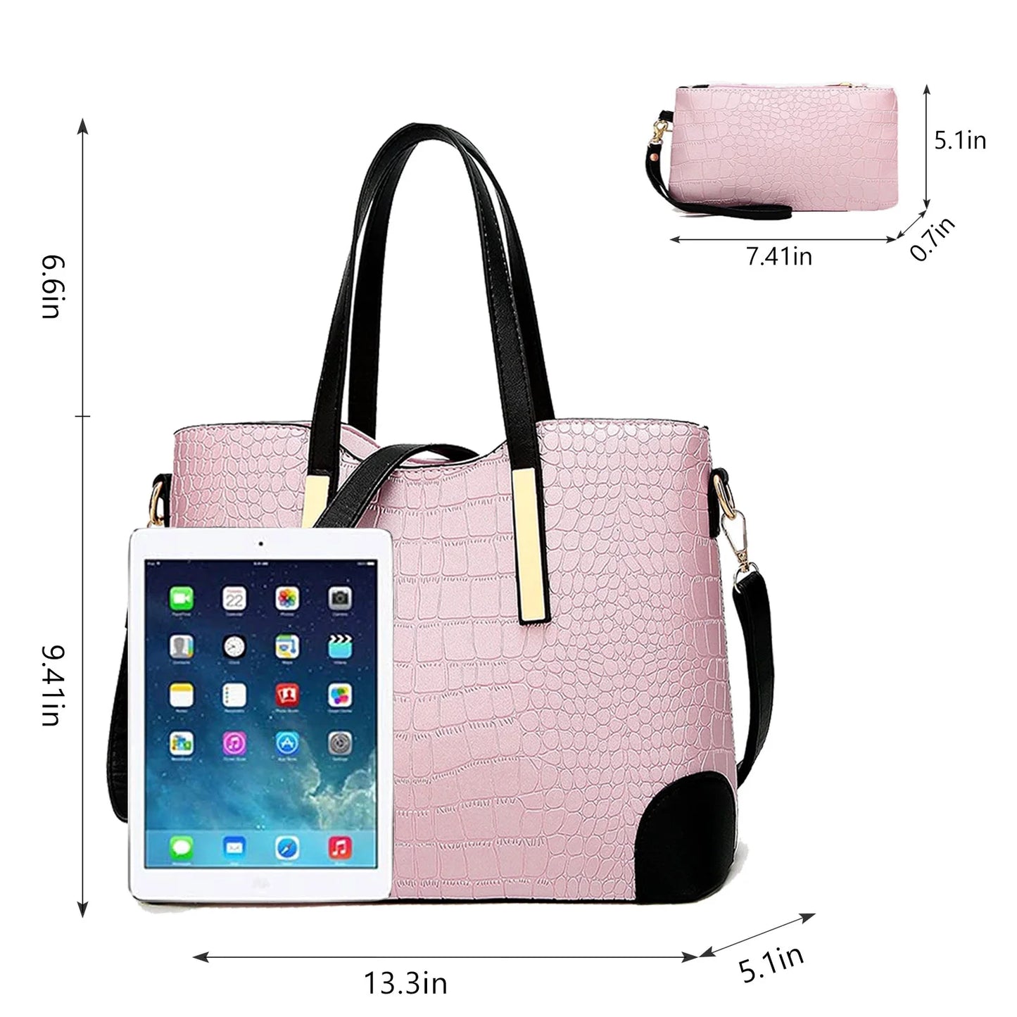 Satchel Purses and Handbags for Women Shoulder Tote Bags Wallets